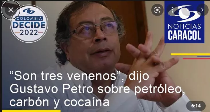 Petro carbon es veneno