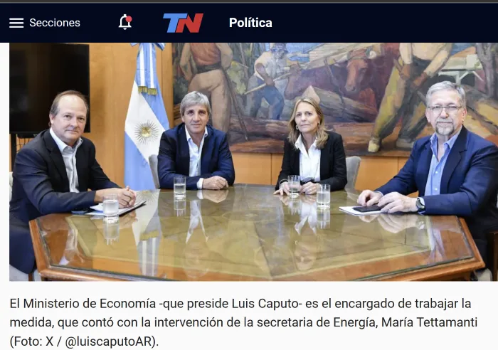 caputo y staff glaciares