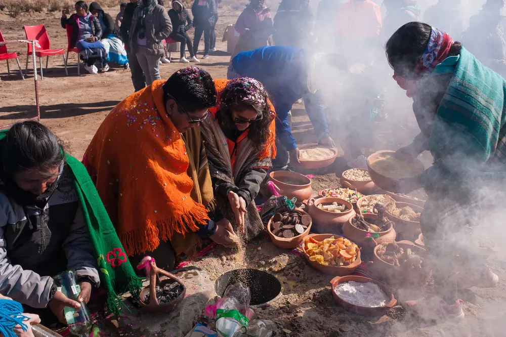 EXAR CELEBRÓ LA PACHAMAMA