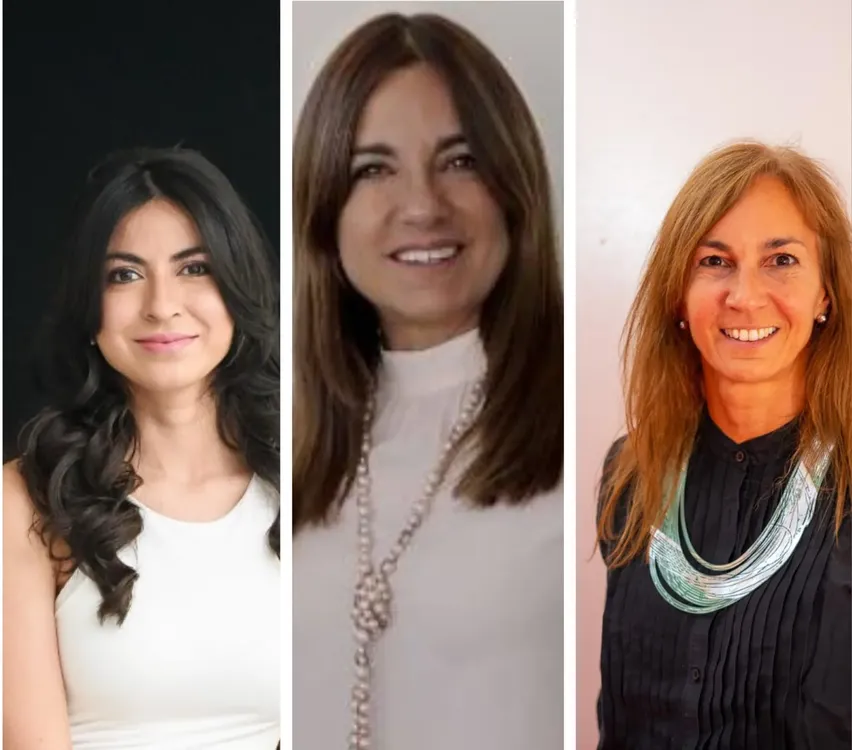 Amalia Sáenz, Verónica Morano, Laura Hernández: La nueva conducción.