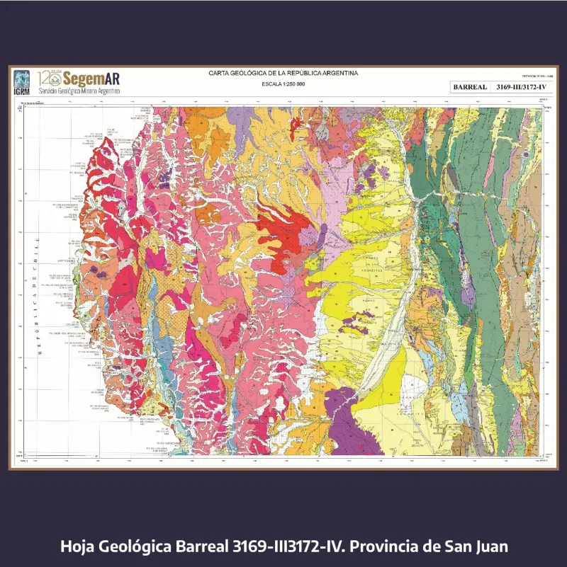 CARTA GEOLOGICA SEGEMAR