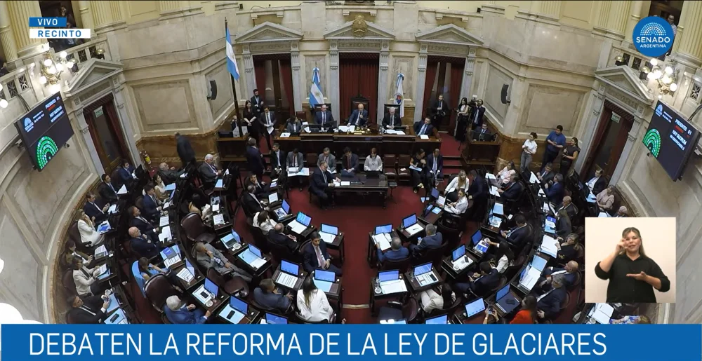 DEBATE LEY DE GLACIARES