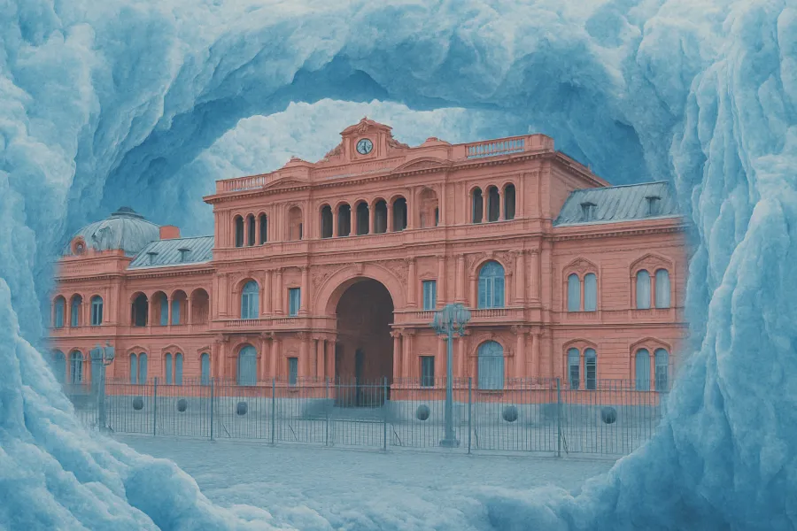 glaciares casa rosada