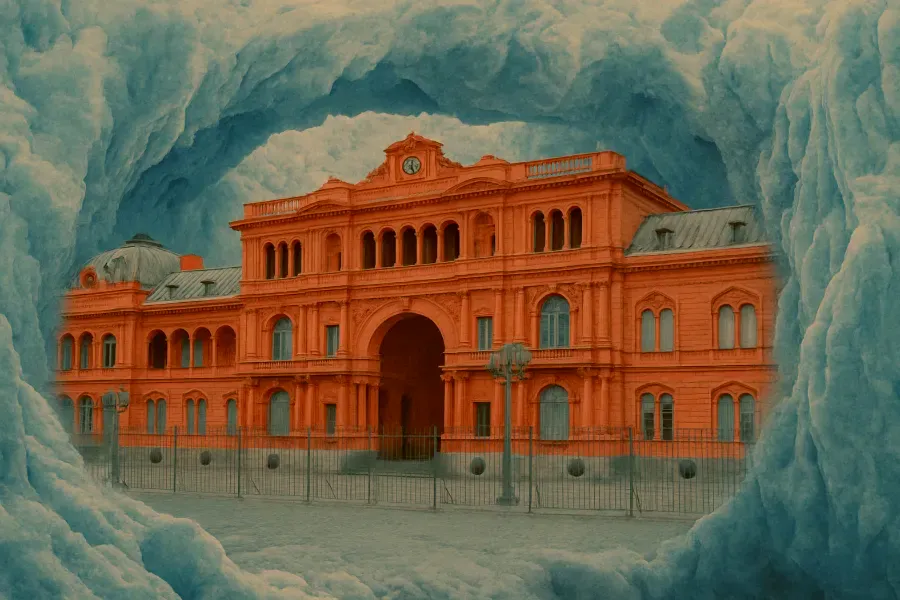 glaciares casa rosada