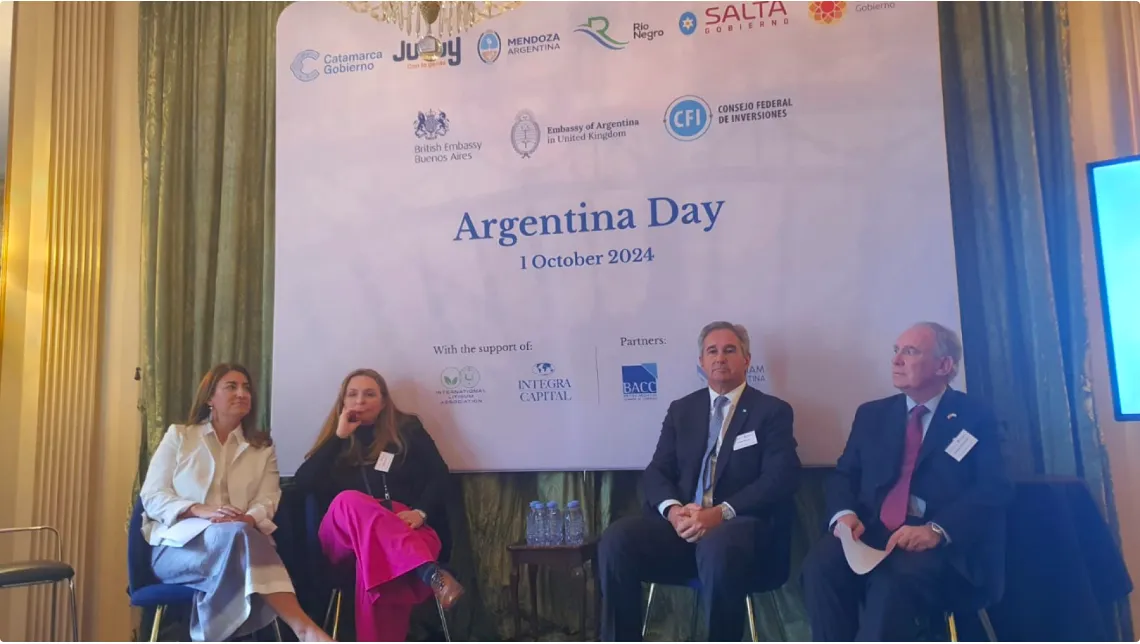 Lucero en el Argentina Day