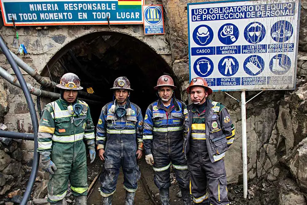 mineros bolivianos