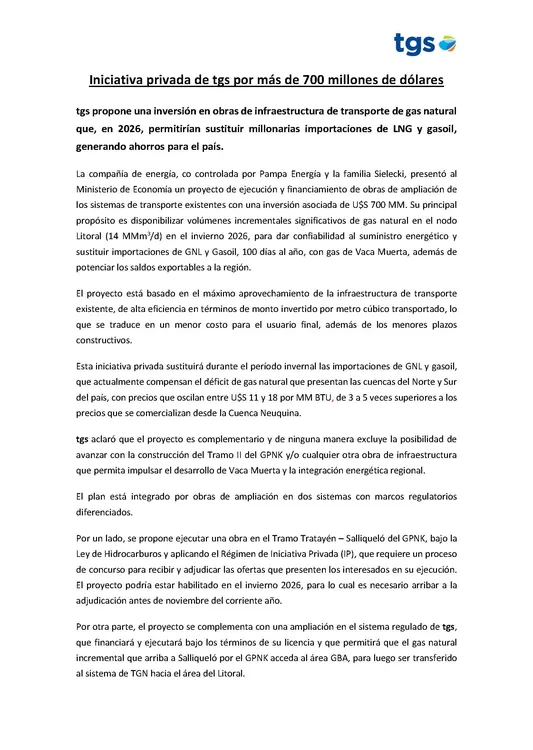 1 Comunicado de Prensa - tgs iniciativa privada de inversión_Página_1