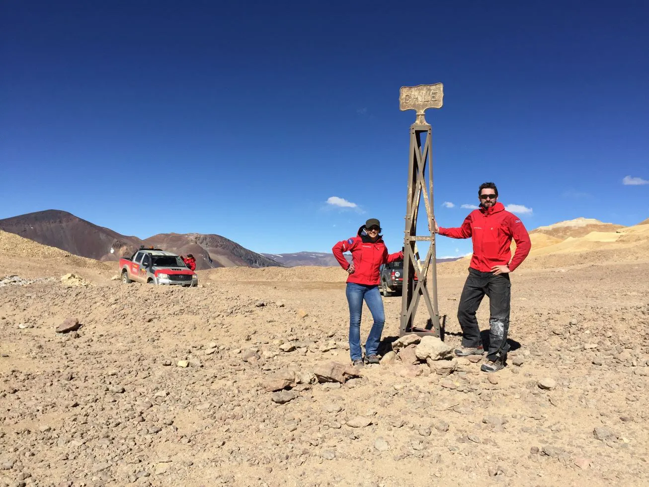 PAMELA SUCH testeando instrumentos en desarrollo de SETI NASA en los andes argentinos
