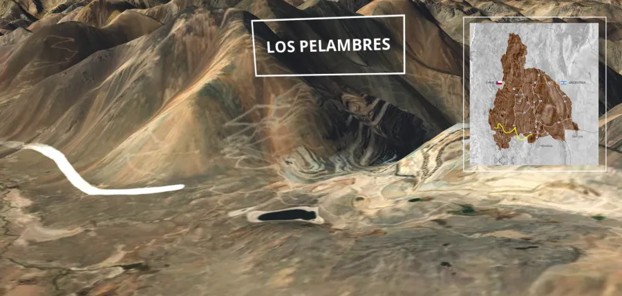 camino pelambre toma