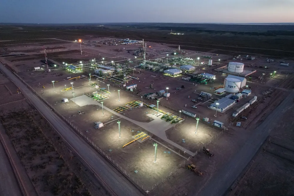 Planta Tratayén de tgs