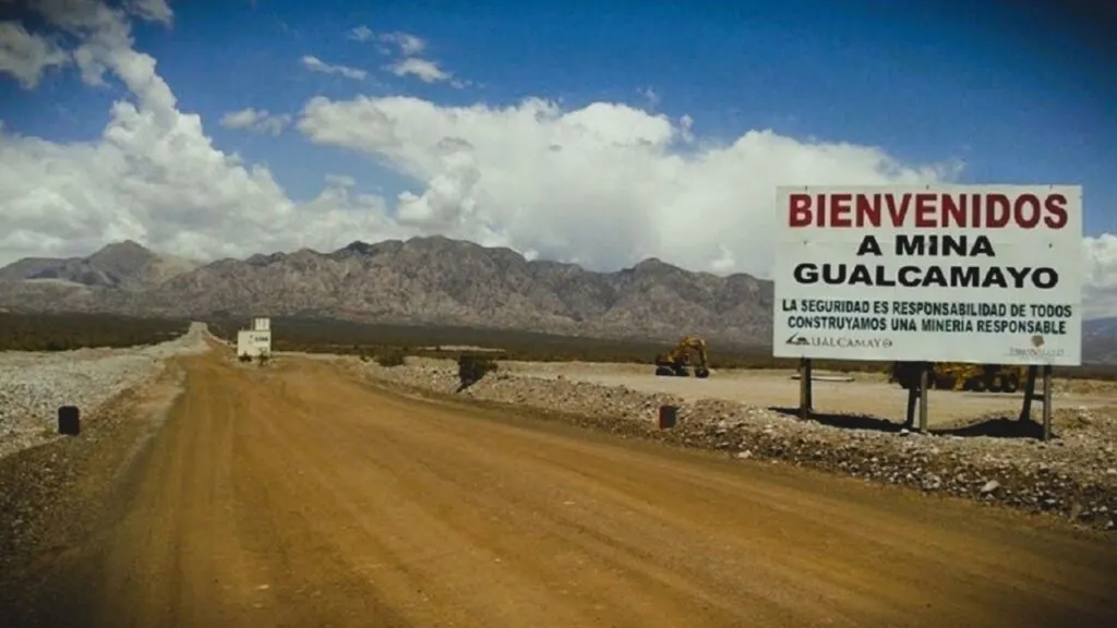 Gualcamayo CARTEL BIENVENIDA