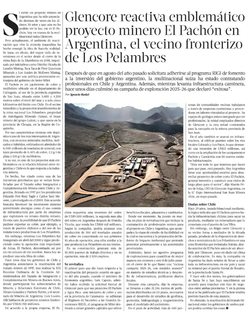PACHON FACSIMIL LA TERCERA