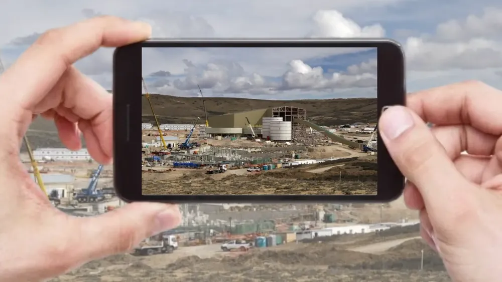selfie Cerro Negro Newmont