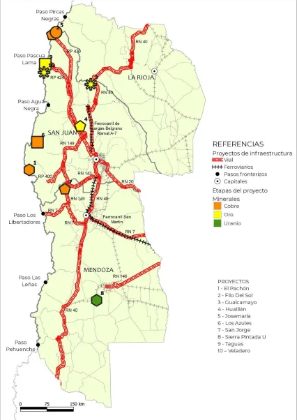 INFRA Cuyo Mapa