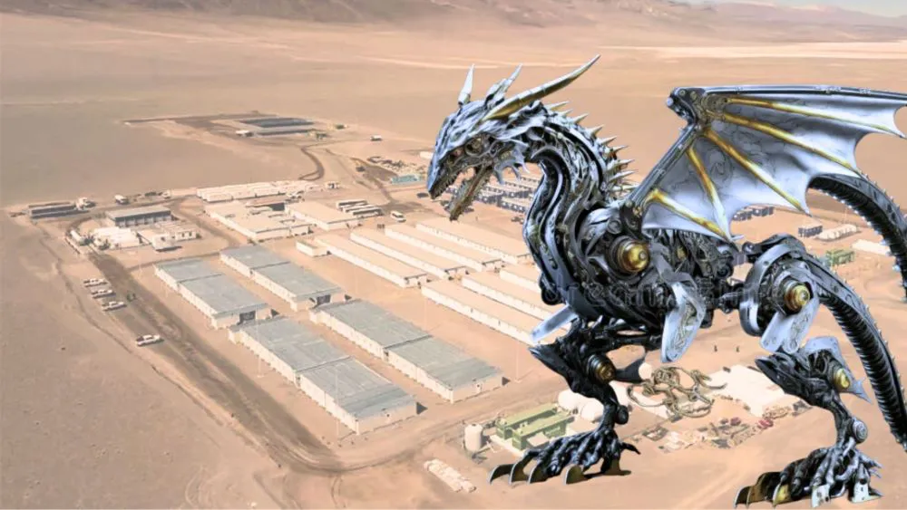 dragon acero en rio tinto